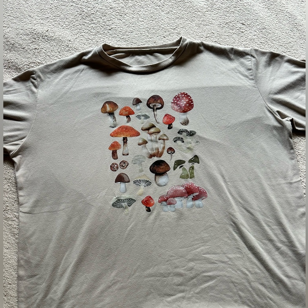 SHIEN Mushroom T-shirt